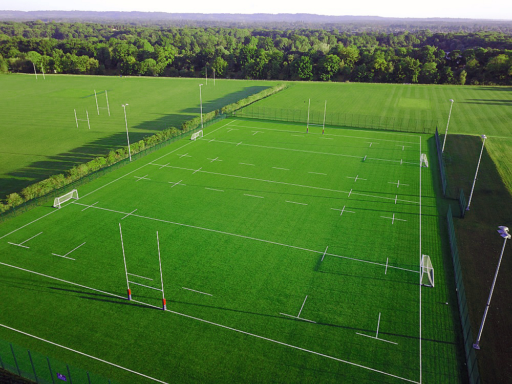 3G all weather rugby pitch and natural rugby pitch construction