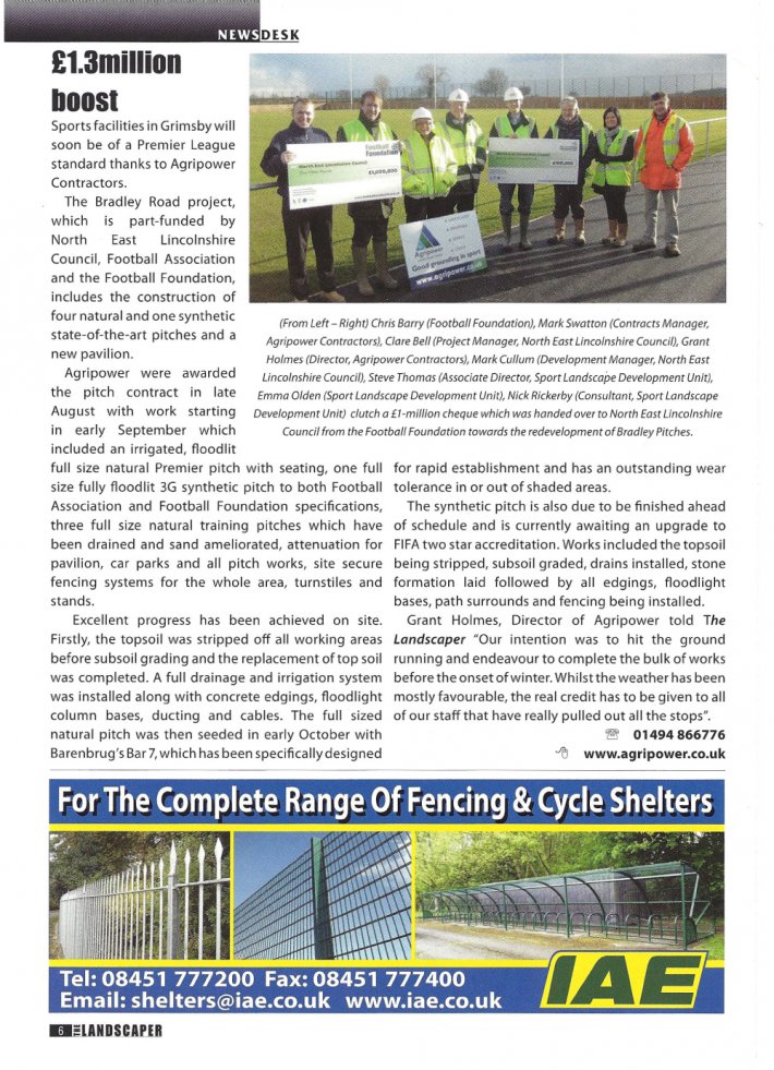 Agripower mentioned in The Landscaper